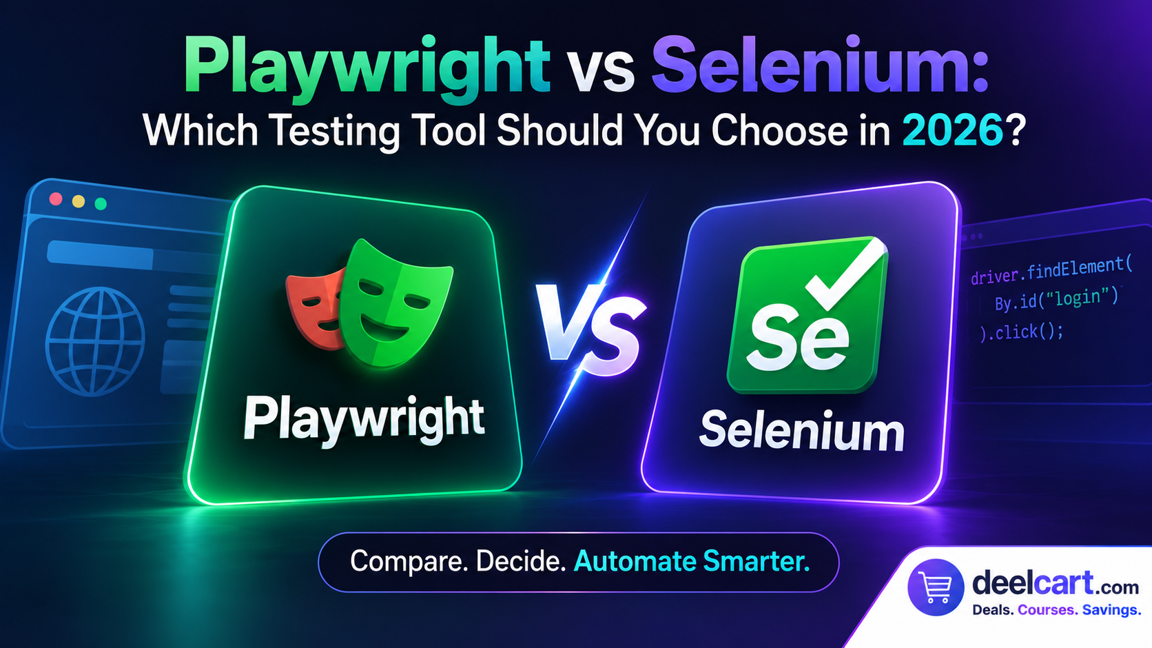 Playwright vs Selenium Which Testing Tool Should You Choose in 2026
