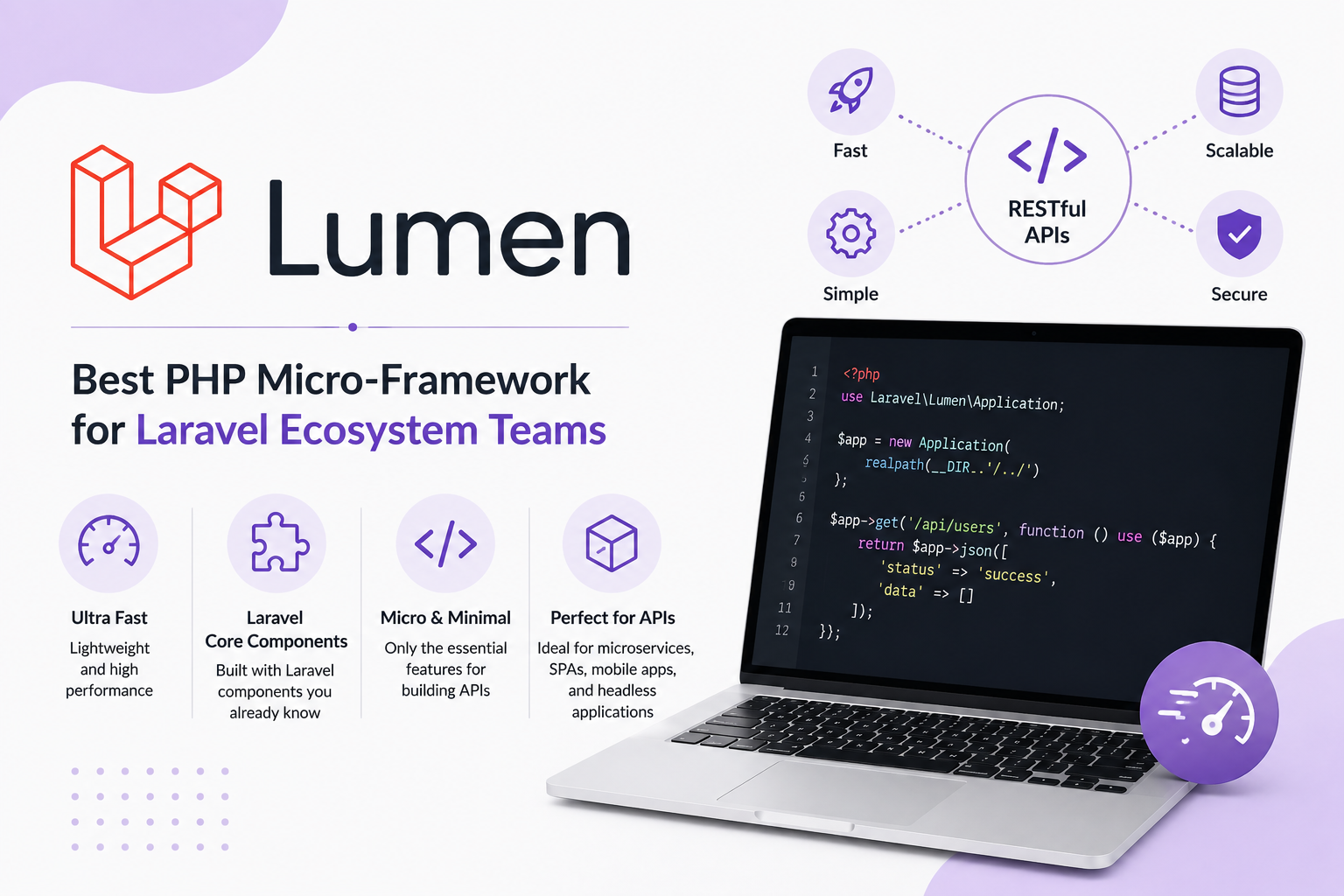Lumen — Best PHP Micro-Framework for Laravel Ecosystem Teams