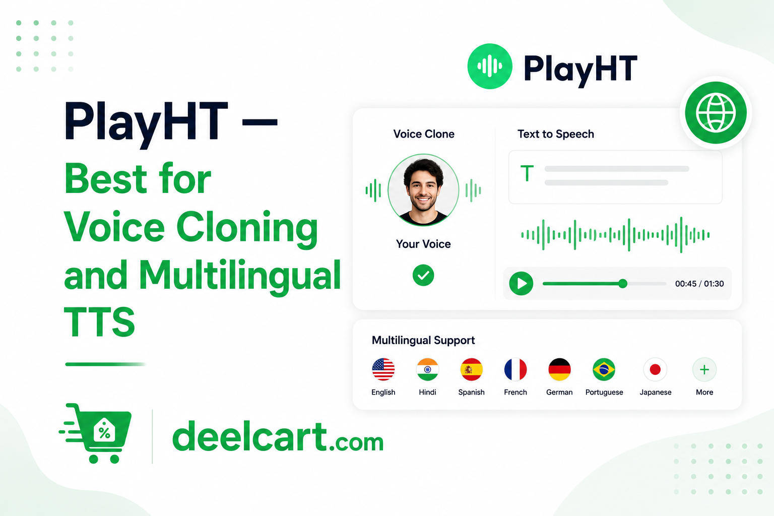 PlayHT — Best for Voice Cloning and Multilingual TTS
