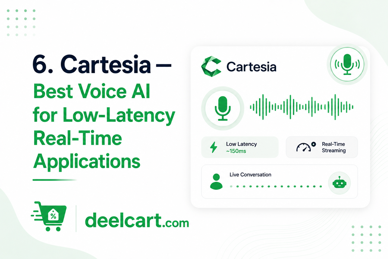 Cartesia — Best Voice AI for Low-Latency Real-Time Applications