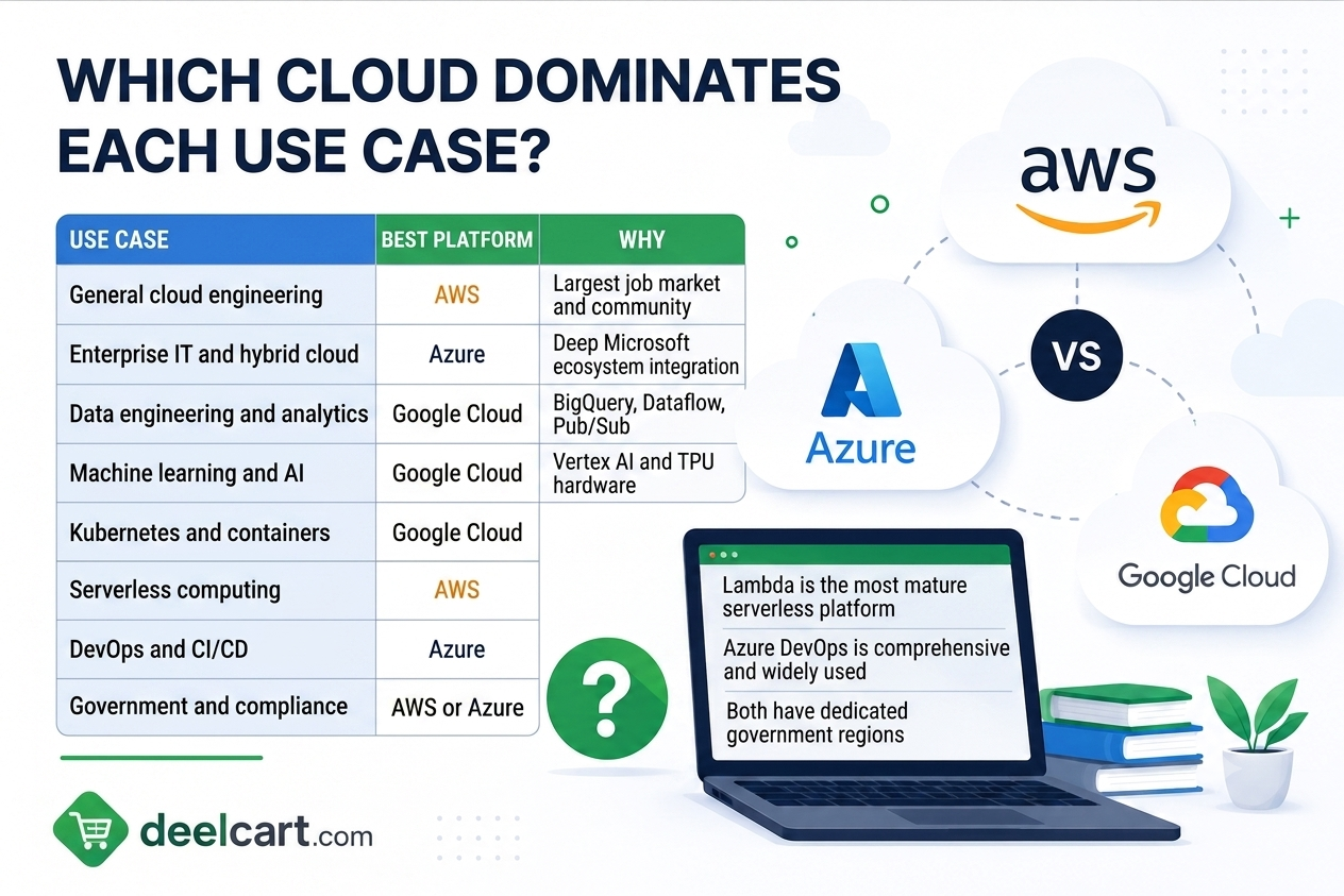 Which Platform Dominates Each Use Case