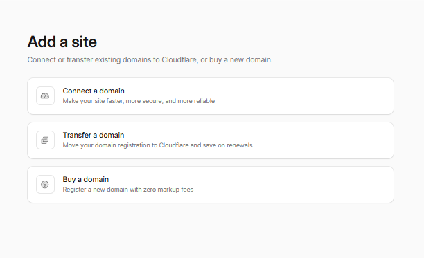 Add Your Domain to Cloudflare